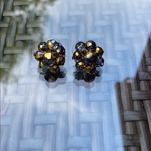 Banana Republic Amber Flower Earrings